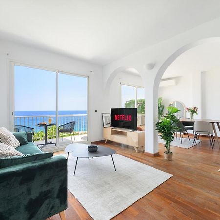 Proche Monaco, Vue Mer Et Acces A La Plage Saint-Antoine  Exteriör bild