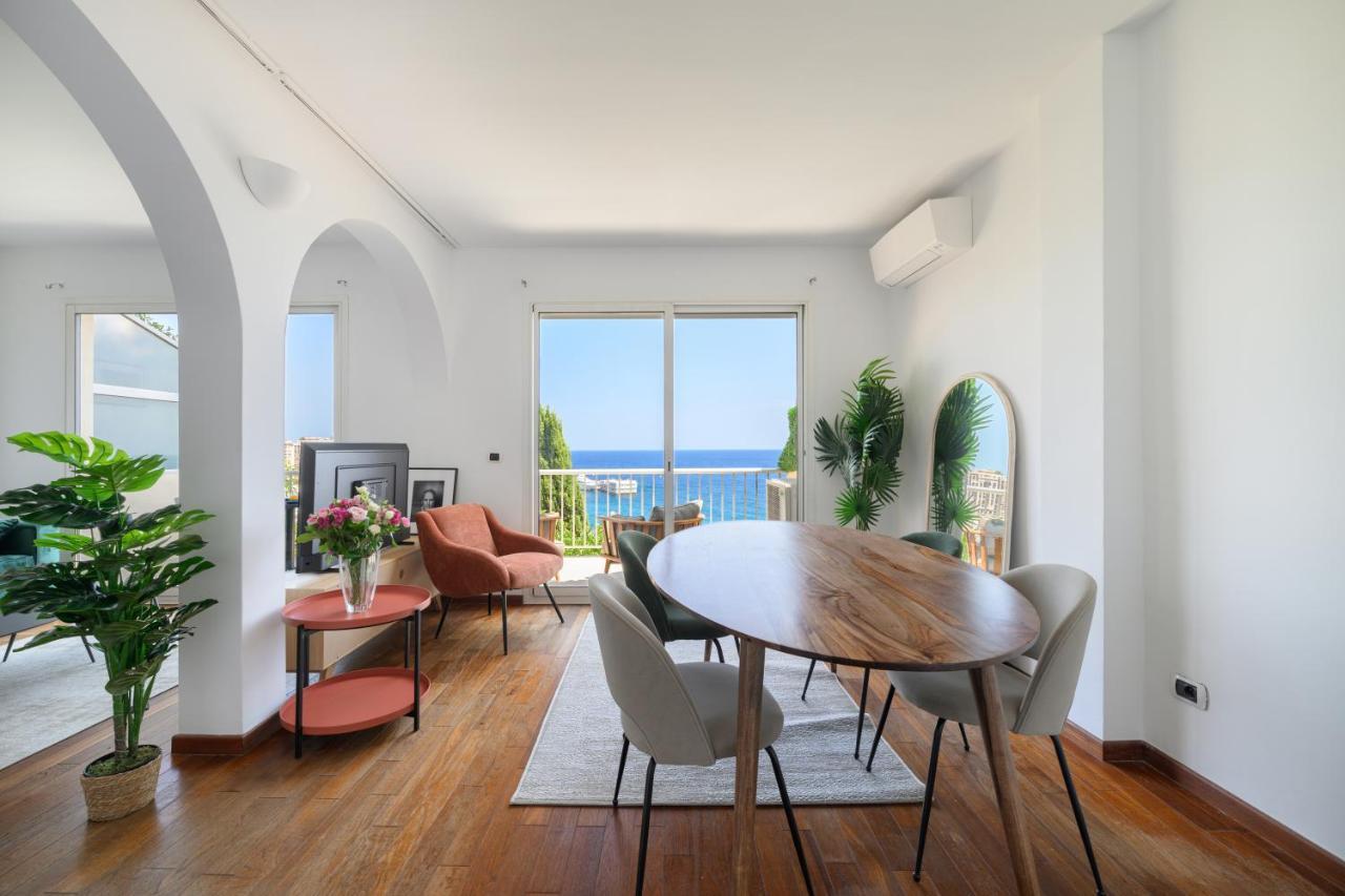 Proche Monaco, Vue Mer Et Acces A La Plage Saint-Antoine  Exteriör bild