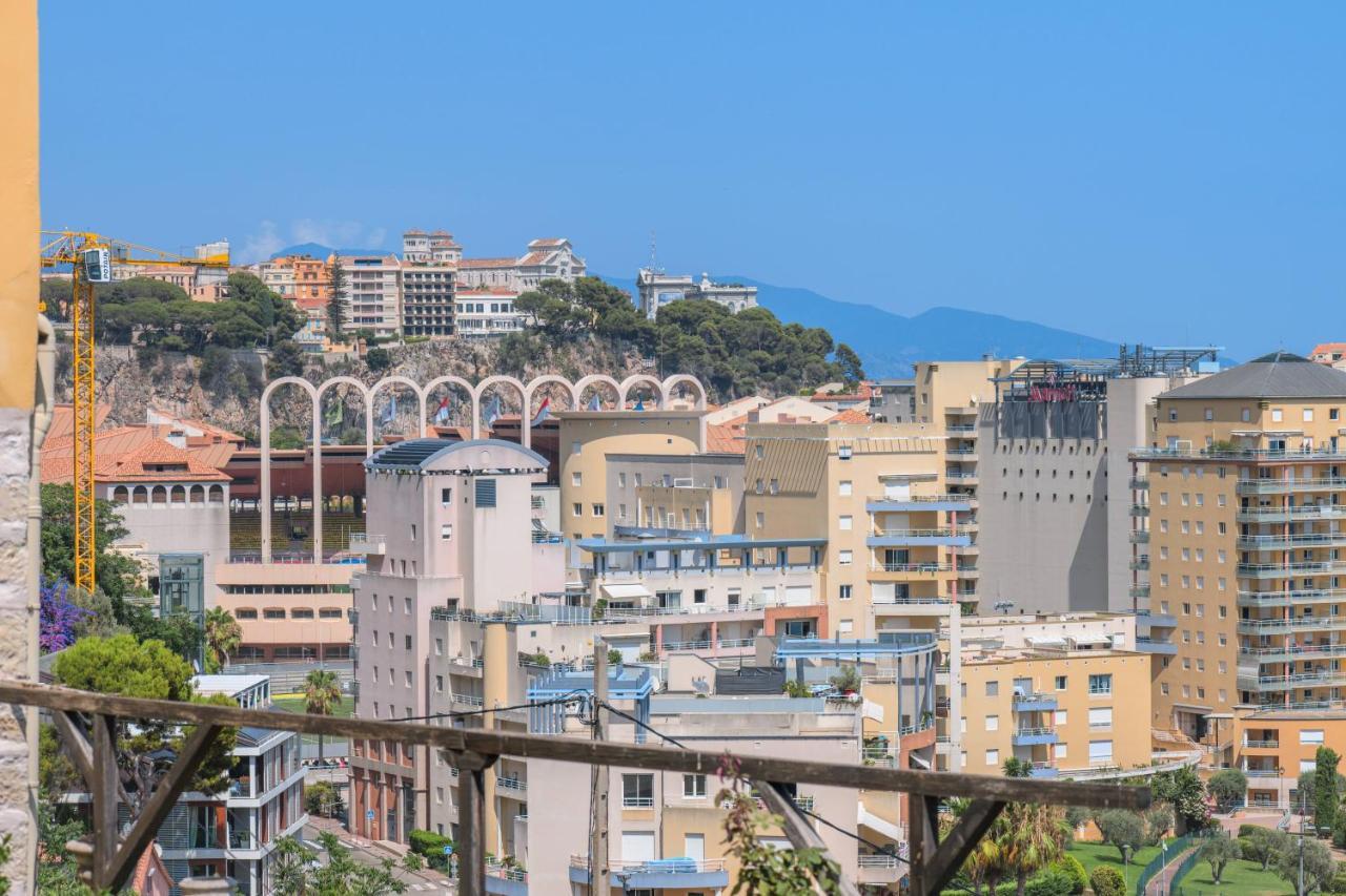 Proche Monaco, Vue Mer Et Acces A La Plage Saint-Antoine  Exteriör bild