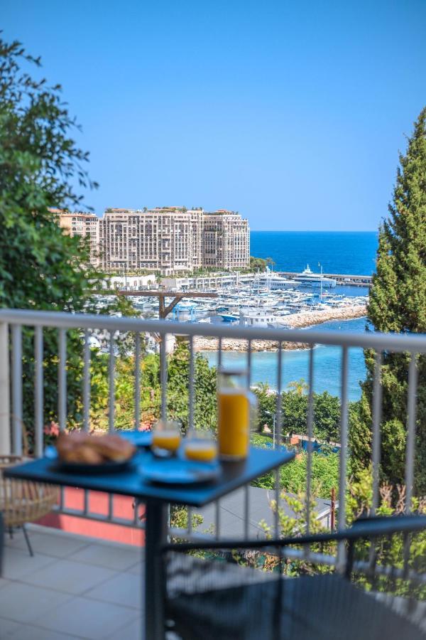 Proche Monaco, Vue Mer Et Acces A La Plage Saint-Antoine  Exteriör bild
